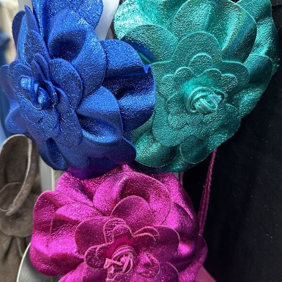 Italian Leather Flower Belt main image 11
